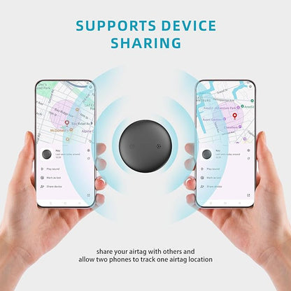 Google Android GPS Dog Collar (1 Pack), Mini Dog GPS Tracker, Smart Pet Activity Tracker, No Subscription, GPS Cat Collar Certified Finder, Anti-Lost, Finder Tag for Vehicles, Pets, Kids, Items