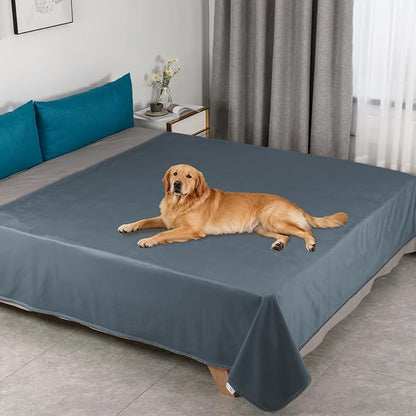 Ameritex Pet Bed Blanket Reversible 100% Waterproof Velvet Super Soft for Sofa and Bed