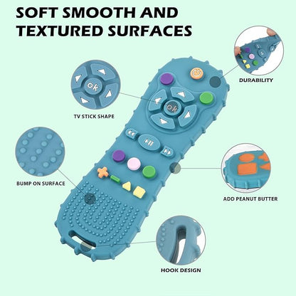 Dog Toys to Keep Them Busy Puppy Teething Toys Dog Chews Dog Products Puppy Toys Dog Chew Toys Dog Teething Toys Dog Toys for Large Dogs Dog Teething Toys Pet Toys for Dogs(Blue)