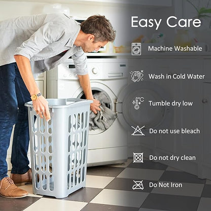 Waterproof Mattress Protector Full, Fitted Sheet Style Breathable Mattress Cover with Deep Pocket Fits Up to 18'', Noiseless Bed Cover for Kids Adults Pets, Machine Washable (Sheep, Full)