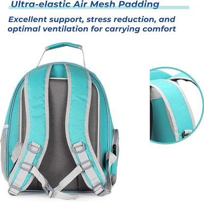 Lollimeow Expandable Cat Backpack Carrier for Large Cats & Small Dogs - Airline Approved Pet Bubble Backpack with Dual-Side Expansion, Perfect for Travel, Hiking & Outdoor Adventures, Up to 16lbs