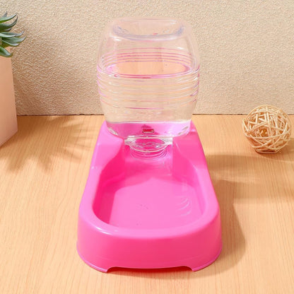 iplusmile Pet Water Feeder Gravity Bowl Non-Spill Dog Puppy Water Dispenser Smooth Surface 7.48X5.90X4.33 Inch for Home and Pet Shop