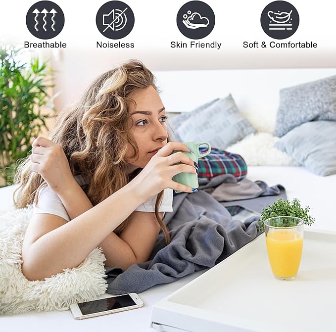 Waterproof Mattress Protector King, Fitted Sheet Style Breathable Mattress Cover with Deep Pocket Fits Up to 18'', Noiseless Bed Cover for Kids Adults Pets, Machine Washable (Squares, 76'' X 80'')