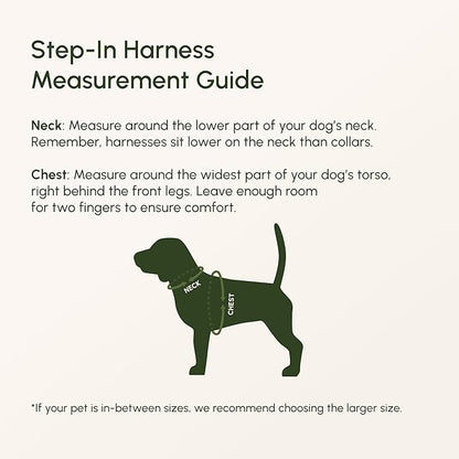 Downtown Pet Supply Step in Dog Harness for Large Dogs - Adjustable, Escape Proof Dog Harness with Reflective Trim - All-Weather, Fast-Drying Padded Mesh Fabric - Tangerine, XX-Small