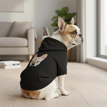 Personalized Dog Hoodie, Custom Embroidered Name Pet Hoodie, Warm Winter Outfit for Dogs, Pet Clothes, Gift for Dog Lovers 8