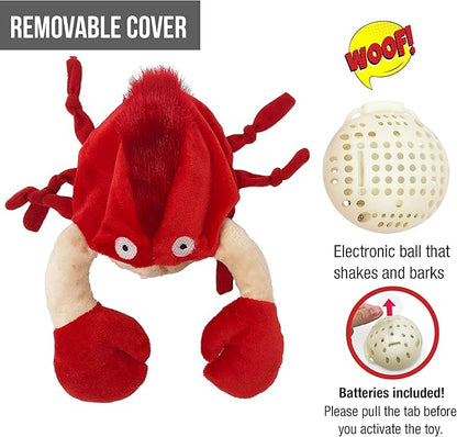 Hyper Pet Doggie Pal Interactive Dog Toys (Dog Toy that Wiggles, Vibrates, and Barks Plush Toys for Boredom and Stimulating Play)