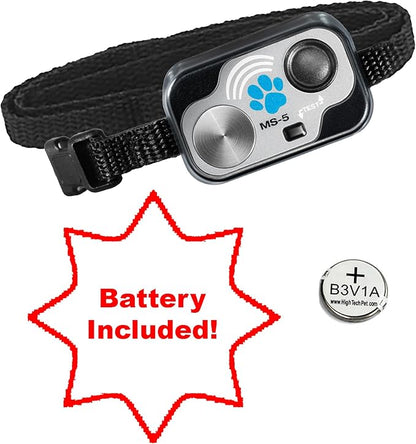 High Tech Pet MS-5 Automatic Pet Door Collar, Genuine Brand Dog Collar for Power Pet Doors - Water Proof, Battery Included - MS-5