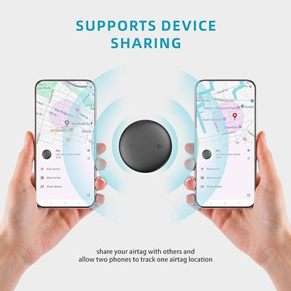 1 Pack Android GPS Dog Collar, Mini Dog GPS Tracker, Smart Pet Activity Tracker, No Subscription, GPS Cat Collar Certified Finder, Anti-Lost, Finder Tag for Vehicles, Pets, Kids, Items