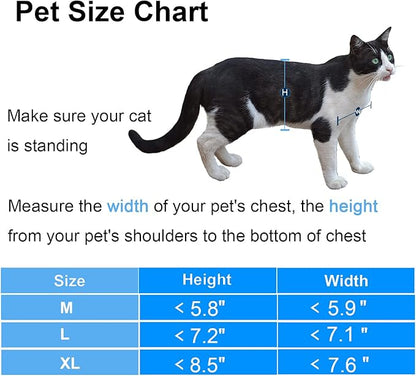 CEESC Medium Cat Door for Interior/Exterior Door, Weatherproof, White, Rotary 4 Way Locking Pet Door for Cats & Dogs with Circumference < 15.75", Upgraded Version