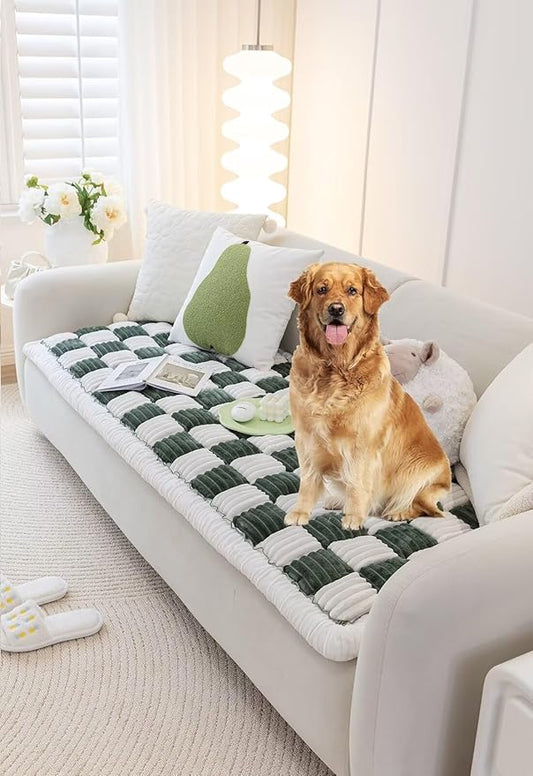 Dog Couch Cover Protector, Dog Couch Coves for Sofa, Couch Cushion for Dogs Washable, Pet Mat Bed Couch Covers for Large Dogs