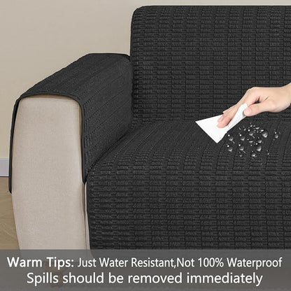 Muamar Dog Bed Cover Sofa Protector,Anti Slip Waterproof Sofa Covers for Living Room Couch Covers,Sofa Mat,Seat Cover, Dog Mat,Pet Pad for Furniture Bed Sofa Protector 1 Piece (60x82 inch, Black)
