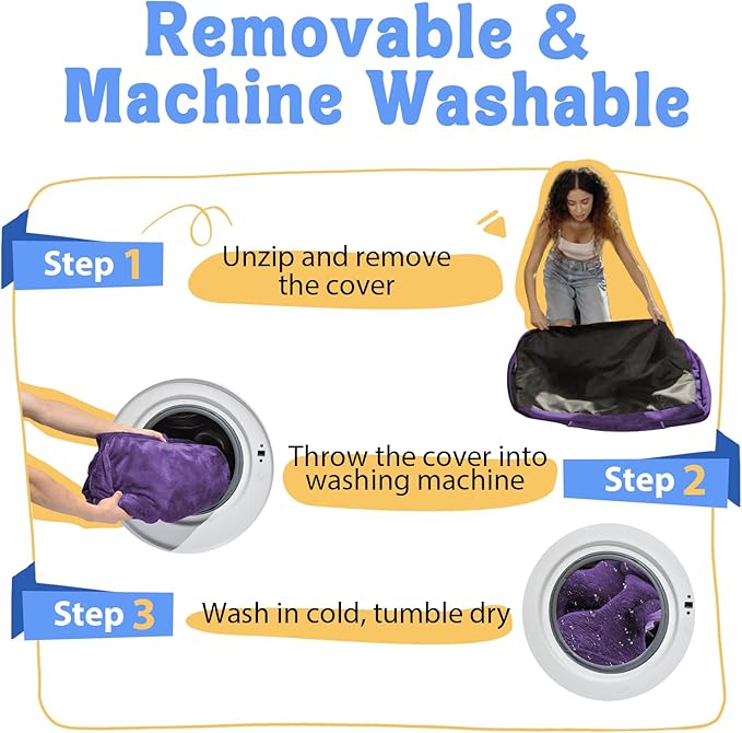 Washable Orthopedic Dog Bed for Medium Large Size Dogs with Removable Orthopedic Foam- Memory Foam Pet Couch Sofa Cover Waterproof Bolsters