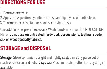 Nature’s Miracle Small Animal Cage Scrubbing Wipes 30Ct