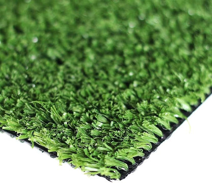 Petgrow Synthetic Artificial Grass Turf 12FTX12FT for Indoor Outdoor Dog Synthetic Grass Mat, Party Wedding Christmas Balcony Garden Astro Turf Rug,Drainage Holes Faux Fake Grass Rug Carpet for Pets