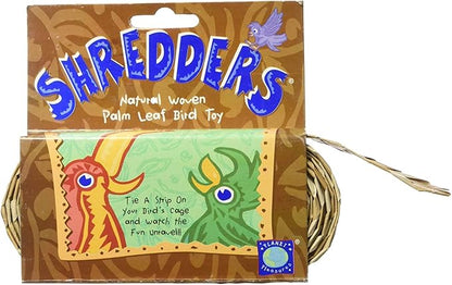 Planet Pleasures Shredders Straight Natural Bird Toy, 1" x 30' Roll