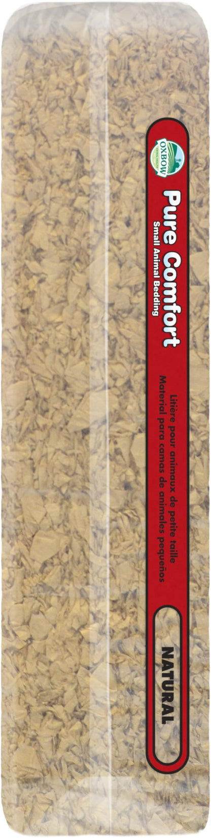 Oxbow Pure Comfort Bedding, Rabbit, Hamster, & Guinea Pig Bedding, Bunny Supplies for Litter Box, Pet Safe, 99.9% Non-Dust, Bunny Litter Box, Natural, 28 Liter Bag