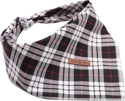 Lionet Paws Dog Bandana Washable Cotton Handkerchief Scarf Triangle Bandana for Small Medium Large Dogs