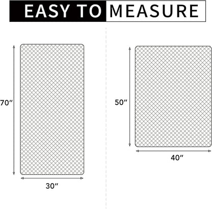 Easy-Going 100% Waterproof Dog Bed Cover, Non-Slip Pet Blanket for Furniture, Washable Couch Cover, Repleasement Sofa Cover (40X50 in,Black)
