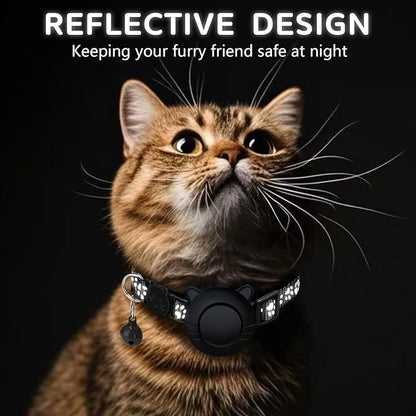 GPS Cat Collar Tracker – Bluetooth Pet Locator for Cats | Works with Android & Google Find My Device | Ideal for Pet Parents!