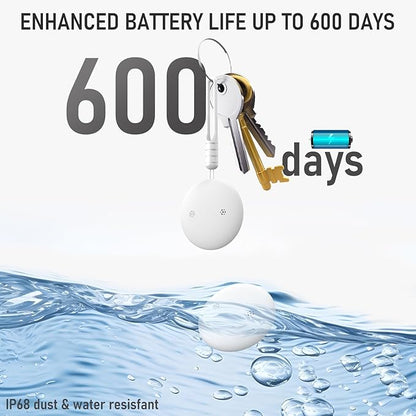 VB GPS Tracker for Dogs (1 Pack), Mini GPS Cat Tracker, Smart Pet Activity Tracker (iOS Only), No Monthly Fee, Compatible with Apple Find My, Anti-Lost, Finder Tag