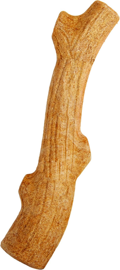 Petstages Outward Hound Super Dogwood Durable Dog Chew Toy, Medium - Long Lasting Chew Stick Made with Real Wood - USA Made, M