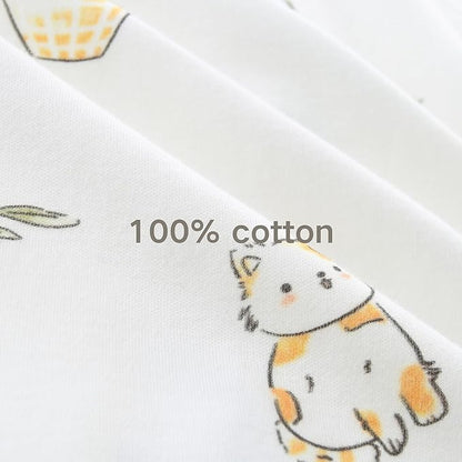 Neutral Baby Clothes Boy Girl Footed Cotton Long Sleeve Double Zipper Onesie