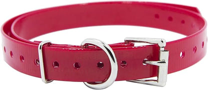 Universal 27 ½” X ¾” Replacement Band Strap for Dog Training Collar - Adjustable Waterproof TPU for Remote E-Collar, Static/Vibration Shock Trainer, Fits Most Bark Control & Obedience Devices