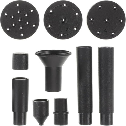 VICASKY Solar Bird Bath Fountains Accessories 10 Pcs Plastic Nozzles Pond Waterfall Bird Bath Solar Pump Parts for Diy Garden Water Feature