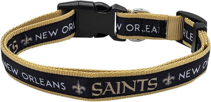 New & Improved Pets First NFL Licensed PET Collar- Heavy-Duty, Strong, and Durable New Dog Collar. Available in 32 Football Teams and 4 Sizes