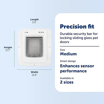 PetSafe SmartDoor Connected Pet Door Installation Adaptor - Allows for Installation in Metal, Glass & Walls - Minimizes Signal Interference - Weather-Resistant - Medium