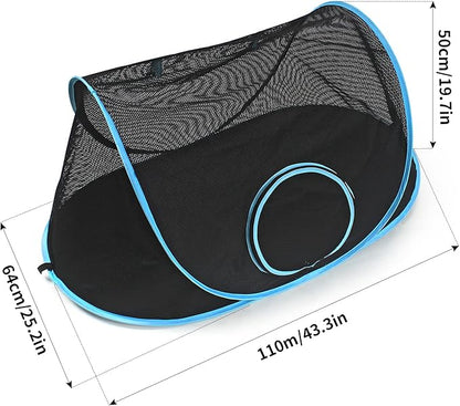 INTURN Cat Furniture Tent for Indoor and Outdoor Playpen Portable Cat Tunnels, Outdoor Kennel (Play Kennel)