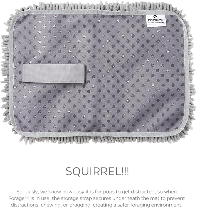 Pet Parents® Forager® Mats, Snuffle Mat for Dogs with SoftSnout & Non-Slip Backing Technology, Slow Feeder Dog Bowls & Snuffle Mat for Large Dogs and Small Dogs (Meadow 19")