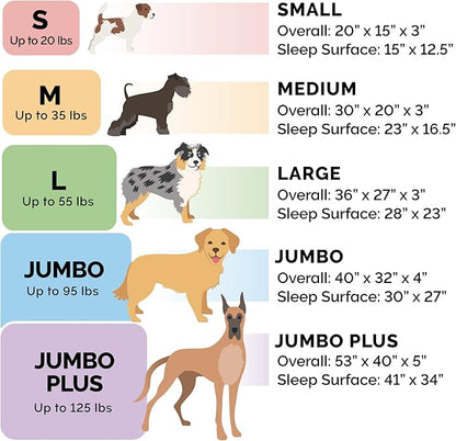 Furhaven Orthopedic Dog Bed for Medium/Small Dogs w/ Removable Bolsters & Washable Cover, For Dogs Up to 35 lbs - Faux Fur & Velvet Sofa - Driftwood Brown, Medium