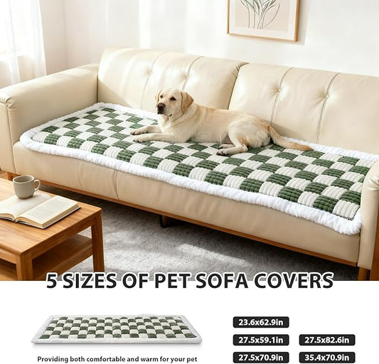 Dog Couch Cover Protector, Dog Couch Coves for Sofa, Couch Cushion for Dogs Washable, Pet Mat Bed Couch Covers for Large Dogs