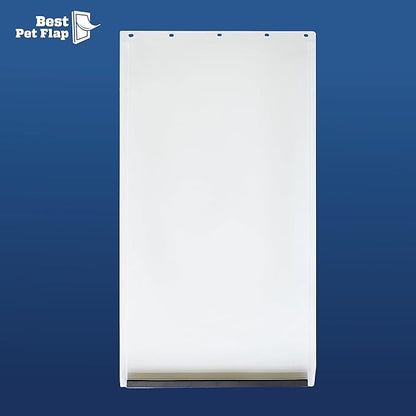 Large Replacement Dog Door Non PVC Flap Fits PetSafe PAC11-11039 - Measures 10 1/8" x 16 7/8" Longer Lasting, Most Energy Efficient, Less Shrinkage, BPA Free (Pack of 2)