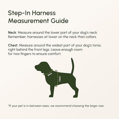 Downtown Pet Supply Step in Dog Harness for Large Dogs - Adjustable, Escape Proof Dog Harness with Reflective Trim - All-Weather, Fast-Drying Padded Mesh Fabric - Lilac, L