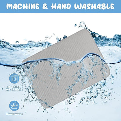 Summer Dog Cooling Mat Washable Ice Silk Self Cool Pad for Small Medium Large Dogs and Cats, Pet Sleeping Pad for Crate, Bed, Indoor & Outdoor Floor, Car Seats