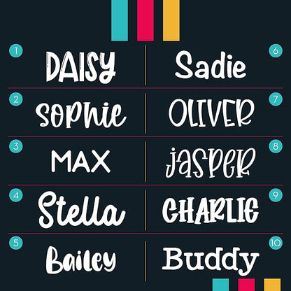 Engraved Pet ID Tags for Cats, Dogs - 4 Color & 5 Shape Options, Personalized w/ 20 Icons, Name, Address, Phone Number - Accessories for Four Legged Friends, Stainless Steel #Hexagon - Silver