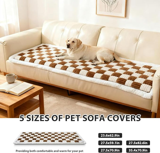 Dog Couch Cover Protector, Dog Couch Coves for Sofa, Couch Cushion for Dogs Washable, Pet Mat Bed Couch Covers for Large Dogs