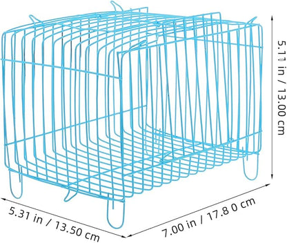 Kisangel Metal Bird Travel Cage Small Bird Cage Portable Carrier Storage s Carrying for Pet Product