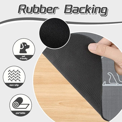 Le courant Dog Bowl Mats, Cat Feeding Mat, Non-Slip Super Absorbent,No Stains Quick Dry Dog Water Dispenser.for Messy Drinkers.Easy Clean.Dog & Cat
