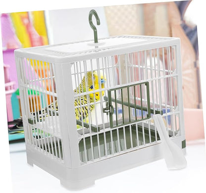 BESPORTBLE Foldable Bird Travel Carrier Cage Lightweight Portable Design for Parakeets and Small Birds for Travel and Outdoor Use Construction for Reliability