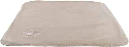 Waterproof Pet Blanket - 30x40-Inch Reversible Sherpa Fleece Throw Protects Couches, Cars, and Beds from Spills, Stains, and Fur by PETMAKER (Tan)