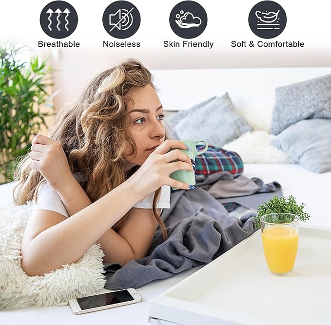 Twin Mattress Protector Waterproof, Fitted Sheet Style Breathable Mattress Cover with Deep Pocket Fits Up to 18'', Noiseless Bed Cover for Kids Adults, Machine Washable (Light Tan, 39'' X 75'')