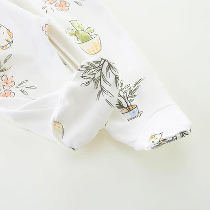 Unisex Baby Boy and Girl Zipper Onesie Toddler Footie One-Piece Infant Romper Jumpsuit