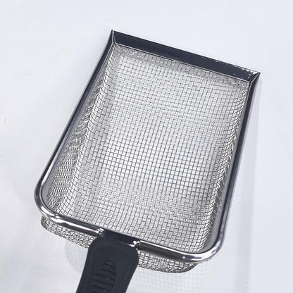 Cat Litter Scoop,Kitty Litter Scoop with Stainless Steel Mesh, 2.8mm Hole Scoop for Cat Litter,Chicken Coop Sand, Beach Sand