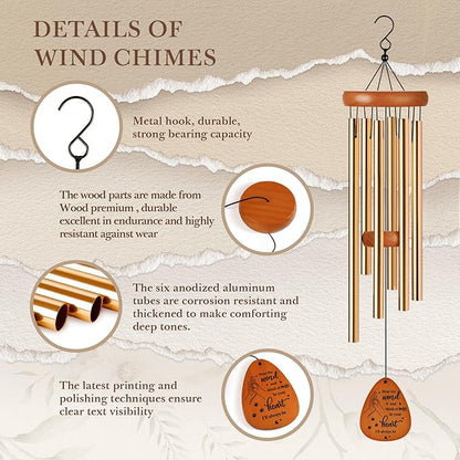 SteadStyle Pet Memorial Gifts for Dogs, Dog Memorial, Pet Memorial Wind Chime, Loss of a Dog Sympathy Gift, in Memory of Dogs Cats Gifts,Remembrance Bereavement Gift 25.5 in
