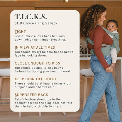 WildBird - Aerial Buckle Carrier - 2-24 Months - Standard (XS-XL) Acadian - Front or Back Carry - Cross Straps, Lumbar Support, Headrest - Hip Healthy - Baby Carrier - Baby Essentials - New Mom Gifts