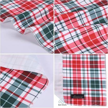 ARING PET Christmas Dog Bandanas, Red Green Pink Holiday Pet Bandana Scarf Triangle Bibs for Puppy Small Medium Large Boy Girl Dogs Cats-S