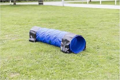 Trixie Dog Agility Tunnel– Dog Tunnel for Large Dogs Agility Training, Portable Dog Tunnel 196.9 in Long & 23.6 in Diameter, Dog Agility Equipment for Beginners & Advanced